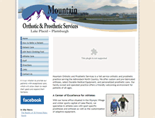 Tablet Screenshot of mountainoandp.com